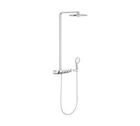 Grohe SmartControl ensemble de douche mural avec thermostat oui StarLight Chrome 26250000