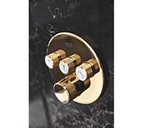 GROHE Thermostat Grohtherm SmartControl 29121GL0 – 3 vannes, rosace – un lever de soleil frais