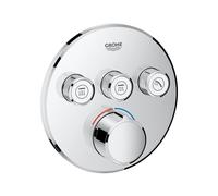 GROHE SmartControl - Mélangeur encastré pour 3 sorties chrome