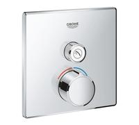 GROHE Smartcontrol Partie de finition pour robinet de douche encastrable carré chrome 29147000