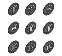 Grohe SmartControl Pictogrammes pour robinetterie en applique, 14077XH0,