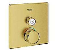 Grohe Smartcontrol set de finition 29123GN0 cool sunrise brossé, carré, 2000 , robinet d'arrêt match1