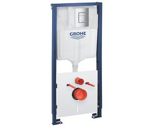 Grohe Solido châssis encastré avec bouton et joint pour cuvette suspendue 39930000
