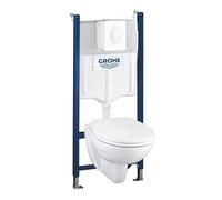 Grohe Solido Compact 4 en 1 ensemble avec céramique, hauteur 1130mm, FG-39117000