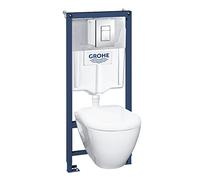 Grohe Solido - Bâti-support pour WC suspendu + cuvette et siège softclose 39186000 38528SET-KH