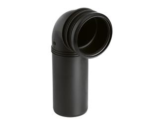 GROHE Sortie coudée PP DN 90 avec raccord, 42327000,