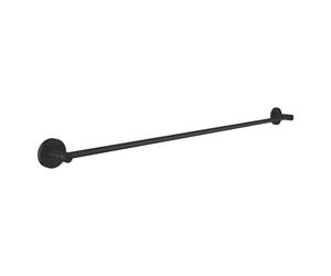 Grohe - Start barre porte-serviettes en métal 85,4 cm avec fixations cachées, noir mat (G411872430)