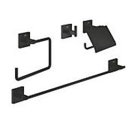 Grohe Start Cube Ensemble d’accessoires de salle de bains 4 en 1, 411152430,