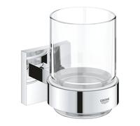 GROHE Verre en cristal Start Cube avec porte-verre 41097000 chromé