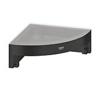 GROHE Tablette d'angle porte-savon Start Cube en métal noir mat (G411062430)