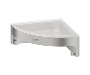GROHE Start Cube Receveur de douche - 16x16x6cm - modèle d'angle - montage mural - supersteel 41106dc0