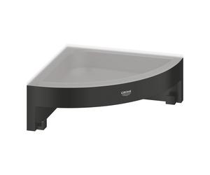 Grohe - Start Cube tablette d'angle porte-savon en métal, noir mat (G411062430)