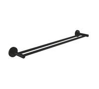 GROHE Porte-serviettes double Start 412032430 654 mm Noir mat