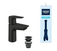 Grohe Start Edge mitigeur de lavabo sur pied noir 238982431