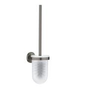 GROHE Start Ensemble Brosse WC avec Support Mural - Métal et Verre, Fixation Murale Cachée, Vis et Chevilles Incluses, Hauteur 398 mm, Or Brossé Cool Sunrise, 41185GN0