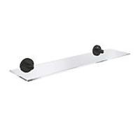 Grohe Start étagère en verre 412022430, 530 mm, noir mat