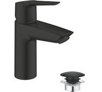 GROHE Mitigeur de lavabo Start 235512432 – Monocommande, Économie d'eau (ES), Taille S – Noir mat