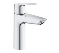 GROHE Mitigeur lavabo QuickFix Start 24204002 chromé Taille M – PushOpen garniture de vidange