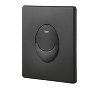 GROHE Start plaque de commande double chasse 2 boutons vertical noir mat 38964KF0