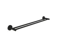 Grohe Start double porte-serviettes 412032430, 654 mm, noir mat