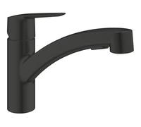 Grohe Start robinet de cuisine 303072431 noir mat, douchette extractible à double rinçage