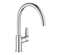 GROHE Mitigeur évier StartEdge C-bec monocommande Quickfix chromé G30529001