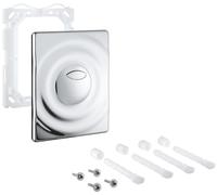 Grohe Surf bouton de chasse d'eau pour WC chrome mat 42302P00