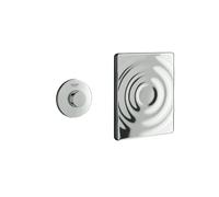 Grohe Surf télécommande chromée réservoir de chasse avec plaque de recouvrement 197x156mm 37059000