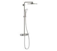 GROHE Euphoria SmartControl System Duo - Système de douche Rainshower SmartActive 310 avec mitigeur thermostatique supersteel