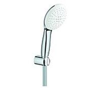 GROHE Jeu de supports muraux Tempesta 110 27799003 – 2 types de jets, tuyau 1250 mm, chromé