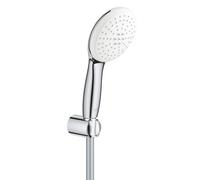 Grohe Tempesta 110 Support pommeau de douche - Ø11cm - 2 jets - 5.6l/min - non-réglable - 125cm - chrome 2779930e