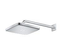 TEMPESTA 250 CUBE, Set de Douche de tête 380mm, 1 Jet, carré, Chrome (26682000)