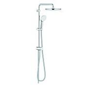 Grohe Tempesta 250 système de douche 26980001 montage mural, inverseur de douche de tête, chromé
