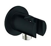 Grohe Tempesta coude de raccordement mural 286282431 2000 /2", avec support de douche mural, noir mat