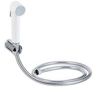 GROHE Tempesta-F Trigger Spray 30, Ensemble de Douche (Pommeau de Douche avec gâchette 1 jet, Support Mural et Flexible 1.25m), Economie d'Eau, Blanc, 26356Il0 (Import Allemagne)