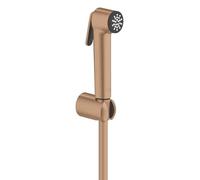 Grohe Tempesta -F Trigger Spray 30 douchette à main 27513DL1 avec support de douchette, flexible de douche 1250 mm, coucher de soleil chaud brossé