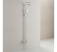 Grohe Tempesta System 250 Cube Colonne avec thermostatique Bain/Douche Chrome, 2