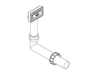 Grohe Universal Élément de recouvrement pour évier de cuisine, 42590SD1,