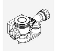 Grohe Universal Garniture de vidage avec système de trop-plein set complet, 49113000,