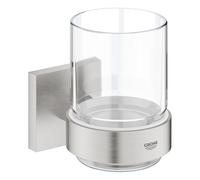 Grohe start Cube verre cristal avec Halter 41097DC0 Supersteel