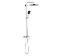 GROHE Colonne de douche Vitalio Comfort 250 – Mitigeur monocommande, Économie d'eau, Chromé