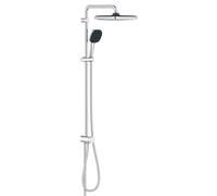 GROHE Colonne de douche Vitalio Comfort 250 – Douchette 11 cm 2 jets, inverseur manuel, chromé