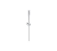 GROHE Vitalio Get Stick Ensemble de Douche (Pommeau de Douche 1 jet Economie d’eau, Support Mural, Flexible de douche VitalioFlex Silver anti-torsion 1. 5m), Chromé, 27459000