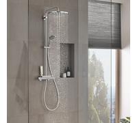 Grohe Vitalio Joy XXL 310 système de douche 26401001 avec thermostat, chromé , montage mural