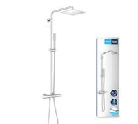 GROHE Vitalio Joy, colonne thermostatique, douche pluie 21cm