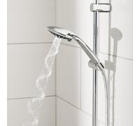 GROHE Vitalio Joy 110 Pommeau de douche Rond 3 jets (Pluie, Massage, SmartRain), Diamètre 11cm, Economie d'eau, Chromé, 27319000 (Import Allemagne)