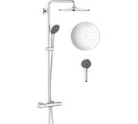 Grohe Vitalio Joy ensemble de douche mural avec thermostat oui chrome 26400001