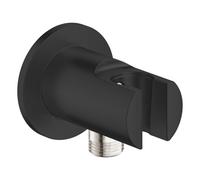 Grohe Vitalio QuickFix Coude pour flexible de douche - 1/2" - avec support - noir mat 269622431