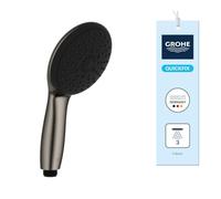 GROHE Vitalio Start 110 Douchette à main 3 Jets, Anthracite Brossé, 26031AL1