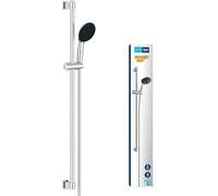 Ensemble de douche avec pommeau 3 jets, barre 90cm et flexible - GROHE Vitalio Start 110 26956001 - Economie d'eau - Chromé